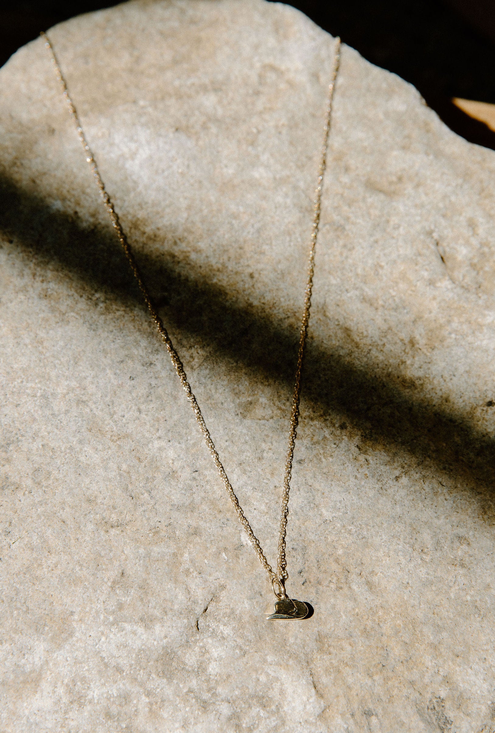 WILD + HOLY || Cowboy Hat 14K Gold Necklace