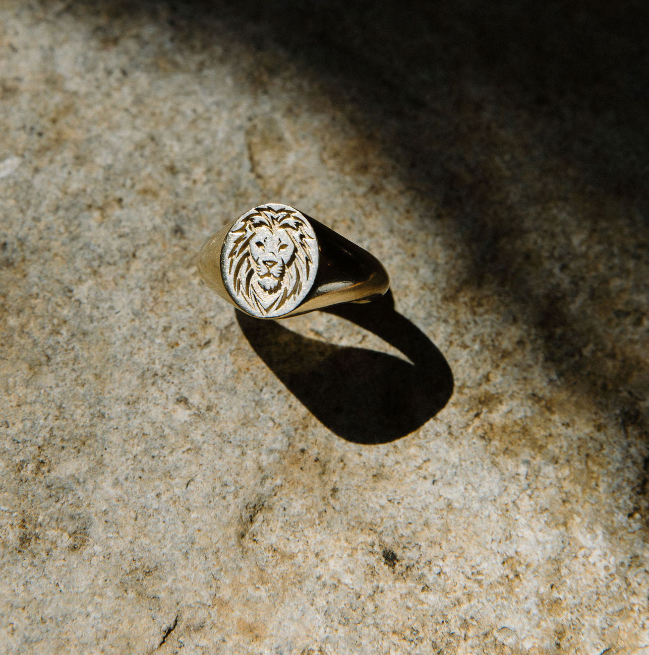 SHE WHO LEADS || Gold Lion Ring