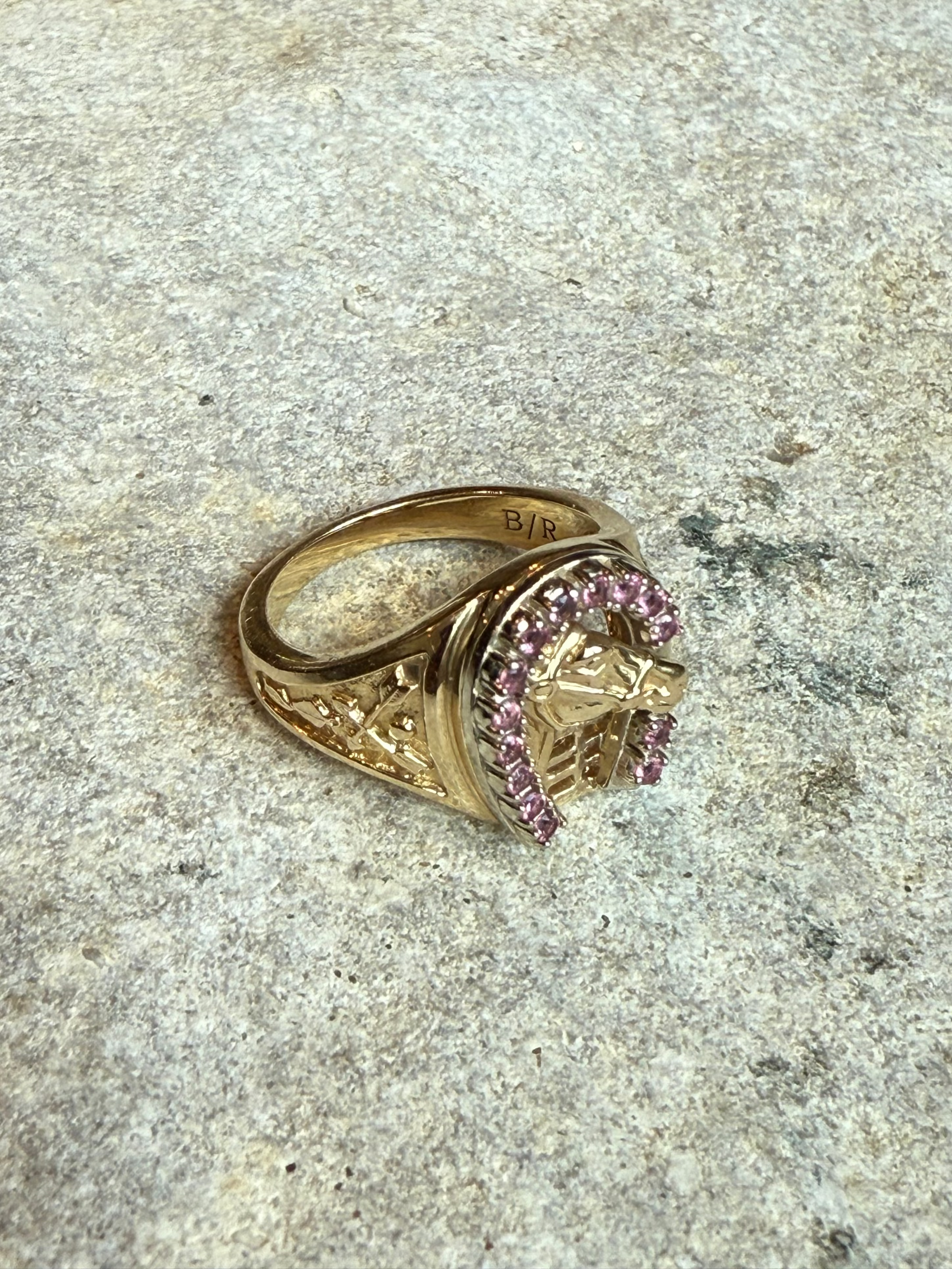 LUCKY REIGNS || Statement Horse Ring
