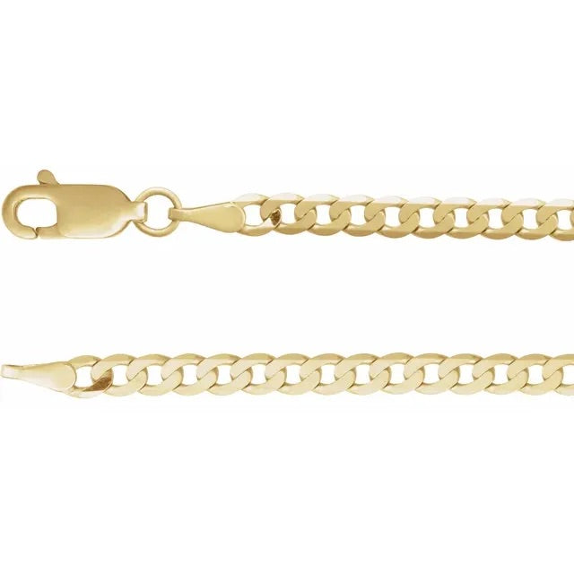 STAY GOLD || Curb Chain Diamond Bracelet